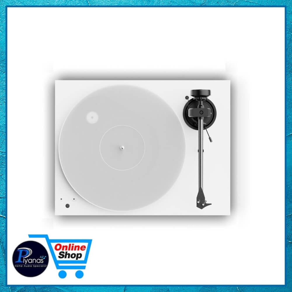 เครื่องเล่นแผ่นเสียง PROJECT : X1B (พร้อมหัวเข็ม MM รุ่น PICK IT PRO BALANCED ) (HIGH GLOSS WHITE)_2